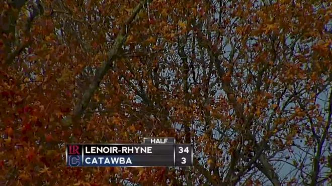 Replay: Lenoir-Rhyne vs Catawba | Nov 5 @ 2 PM