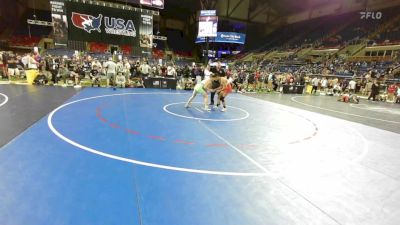 120 lbs Cons 4 - Jaxton Packer, Idaho vs Anthony Ruzic, Illinois