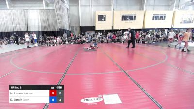 60 lbs Rr Rnd 2 - Nico Lissenden, Ruthless WC MS vs Daxon Bench, South Hills Wrestling Academy