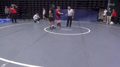 220 lbs Round Of 16 - Masyn McIntyre, Hebron, MD vs Donte Wrench, Greene, NY