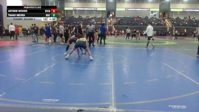 125 lbs Champ. Round 2 - Tiago Neves, Unattached vs Jayden Rouse, WVU Tech (W.Va.)