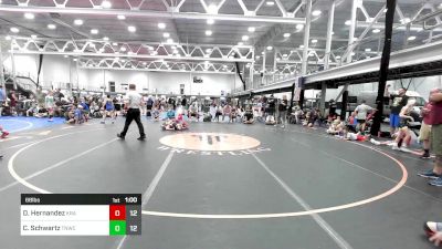 68 lbs Semifinal - Damien Hernandez, Kraken vs Chase Schwartz, Team Nauman Wrestling Club