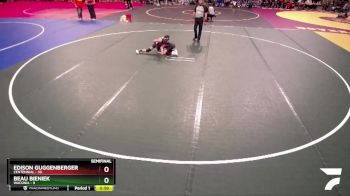 84 lbs Semis (4 Team) - Beau Bieniek, Waconia vs Edison Guggenberger, Centennial