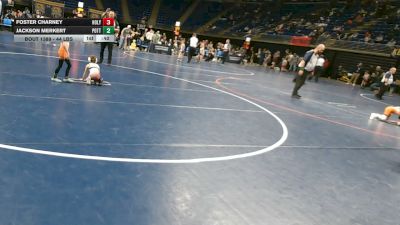 44 lbs Final - Foster Charney, Holy Name vs Jackson Merkert, Pottsville