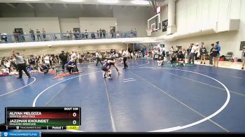 120 lbs Cons. Round 3 - Jazzman Khoundet, Stallions Wrestling vs Aliyah Melgoza, Riverton Wolf Pack