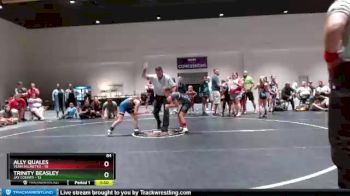 84 lbs Finals (2 Team) - Trinity Beasley, Jay County vs Ally Quales, Team Palmetto