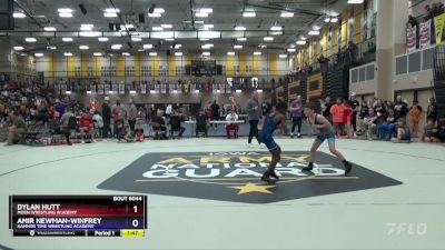 87 lbs Round 3 - Amir Newman-Winfrey, Hammer Time Wrestling Academy vs Dylan Hutt, Moen Wrestling Academy