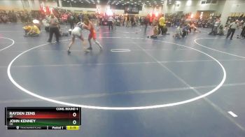 126 lbs Cons. Round 4 - John Kenney, CO vs Rayden Zens, SD