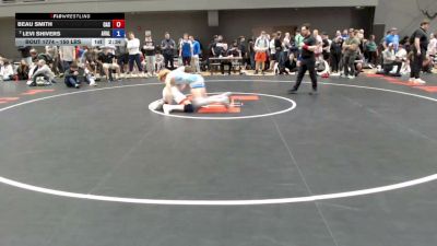 150 lbs Champ. Rd Of 16 - Beau Smith, Cobra All Stars vs Levi Shivers, Avalanche