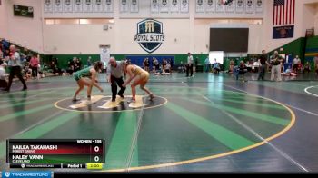 135 lbs 1st Place Match - Haley Vann, Cleveland vs Kailea Takahashi, Forest Grove