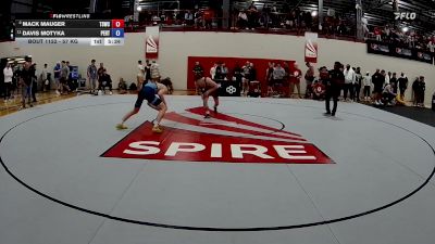 57 kg Cons. Round 5 - Mack Mauger, Tiger Style Wrestling Club vs Davis Motyka, Pennsylvania RTC