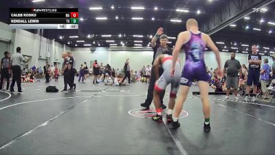 140 lbs Round 4 (8 Team) - Caleb Kosko, Mat Assassins vs Kendall Lewis, Team Gotcha