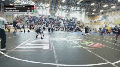 132 lbs Champ. Round 1 - Manoa Aponte, Fort Myers Wrestling Club vs Colt Daigle, Clay
