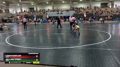 60 lbs Quarterfinal - Neyland Street, TNWA vs Logan Bartlow, SDWA