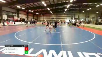 113 lbs Consi Of 8 #1 - Wyatt Rheinhardt, Fight Club WC NH vs Caden Frost, Smittys Barn