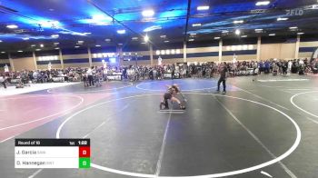 82 lbs Round Of 16 - Joshua Isaac Garcia, Savage House WC vs Declan Hannegan, Grit Wrestling