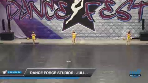 Dance Force Studios - Juliet/Zoey/Hailey-Jazz [2021 Tiny - Duo/Trio - Jazz Day 2] 2021 Badger Championship & DanceFest Milwaukee