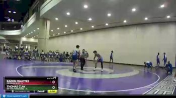 132 lbs Round 3 (10 Team) - Kaden Malotke, Michigan Blue vs Thomas Clay, Rip Tide Wrestling