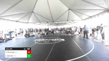 123 lbs Quarterfinal - Isabella E. Galindo, Cvbjj vs Vanessa Alvarado, Scotsmen WC