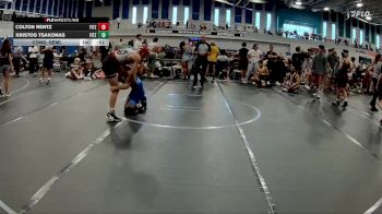 115 lbs Cons. Semi - Xristos Tsakonas, Davenport Broncos vs Colton Rentz, Glynn Academy