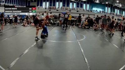 115 lbs Cons. Semi - Xristos Tsakonas, Davenport Broncos vs Colton Rentz, Glynn Academy