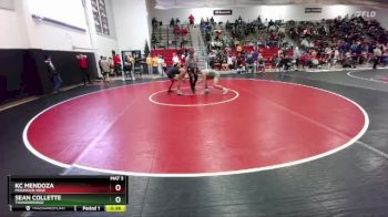 165 lbs Cons. Round 4 - Kc Mendoza, Mountain View vs Sean Collette, Thunderridge