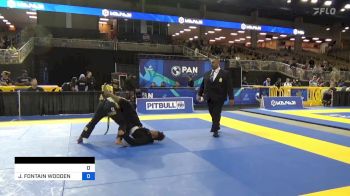 JOVAUN FONTAIN WOODEN vs JARIEL DARIO SEVERINO 2024 Pan Jiu Jitsu IBJJF Championship