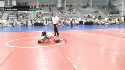 145 lbs Rr Rnd 1 - AJ Kroft, Buffalo Valley Blue - HSB vs Tommy Banas, Gold Standard Wrestling - HSB