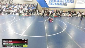 96 lbs Quarterfinal - Easton Suter, Altamont Longhorns vs Kelton King, Top Of Utah