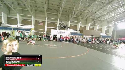 49 lbs Round 1 (4 Team) - Sawyer Rhoden, Team Oregon vs Luke Morgan, Idaho 2