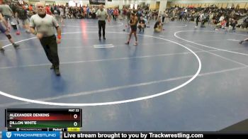 120 lbs Cons. Round 5 - Alexander Denkins, OH vs Dillon White, IL