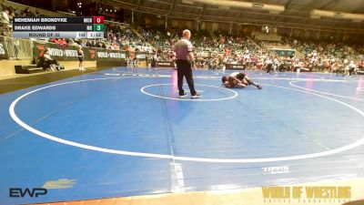 120 lbs Round Of 32 - Nehemiah Brondyke, Michigan Premier Wrestling Club vs Drake Edwards, Mad Dawg Wrestling Club