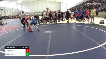 102 lbs Consi Of 16 #2 - Tyler Hamm, CHANDLER MMA vs Austin Johnson, Lions Wrestling Club