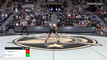 165 lbs Quarterfinal - Tracy Hubbard, Central Michigan vs Will Lucie, Army