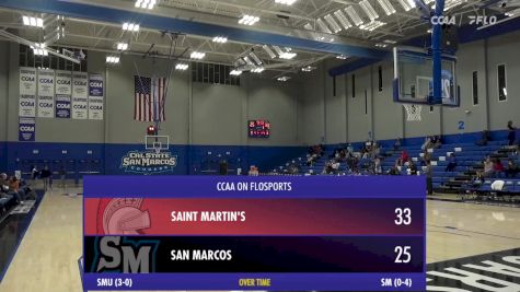 Replay: St. Martins vs CSUSM | Nov 21 @ 5 PM