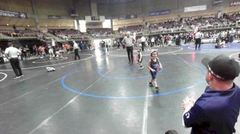 40 lbs Quarterfinal - Brayson Magdaleno, Widefield WC vs Colton Kazee, Pueblo County WC