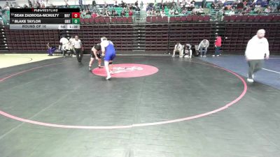215 lbs Round Of 16 - Sean Zadroga-McNulty, May River vs Blake Taylor, Greer