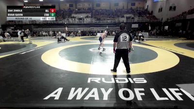 215 lbs Round Of 16 - Zak Zindle, The Hill School vs Evan Gavin, St. Mary's Ryken