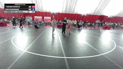 132 lbs Cons. Sub-rd Of 16 - Stephen Aldrich, Michigan Premier vs Kazmyn Barber, Alber Athletics