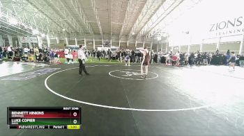 120 lbs Cons. Round 6 - Bennett Hinkins, Herriman vs Luke Copier, Davis