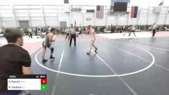 120 lbs Consi Of 8 #2 - Aiden Roquet, Hawk Pride WC vs Robert Xavier Cardoza, HD Jets