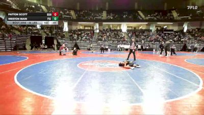 68 lbs Quarterfinal - Patton Scott, Georgia vs Weston Main, PTC Wrestling