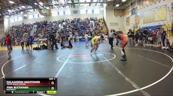 132 lbs Cons. Round 6 - Finn Buchanan, Buchholz vs Salaahddin Hightower, Youth Impact Center