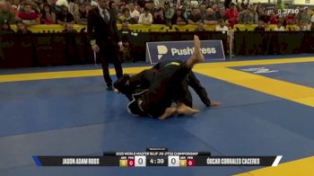 Óscar Corrales Caceres vs Jason Adam Ross 2025 World Master IBJJF Jiu-Jitsu Championship