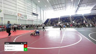 150 lbs Round Of 16 - Brayden Womack, LV Bears WC vs Orion Johnsen, No Team