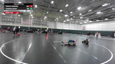 141 lbs Quarterfinal - Jordan Craft, UW-Parkside vs Brock Bobzien, Wisconsin
