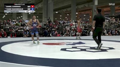 70 lbs Quarters - Daniel Cardenas, California Regional Training Center (CA RTC) vs Yianni Diakomihalis, Spartan Combat RTC/ Titan Mercury Wrestling Club (TMWC)