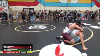 190 lbs Cons. Round 1 - Julius Olivo, Wellington vs Ryland Korgan, Greeley West