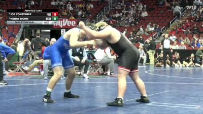 3A-285 lbs Quarterfinal - Joe Constable, Fort Dodge vs Henry Mohr, Waukee Northwest