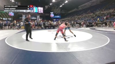 150 lbs Cons. Rd Of 32 - Leyton Collazo, Florida vs Rasik Garvey, California